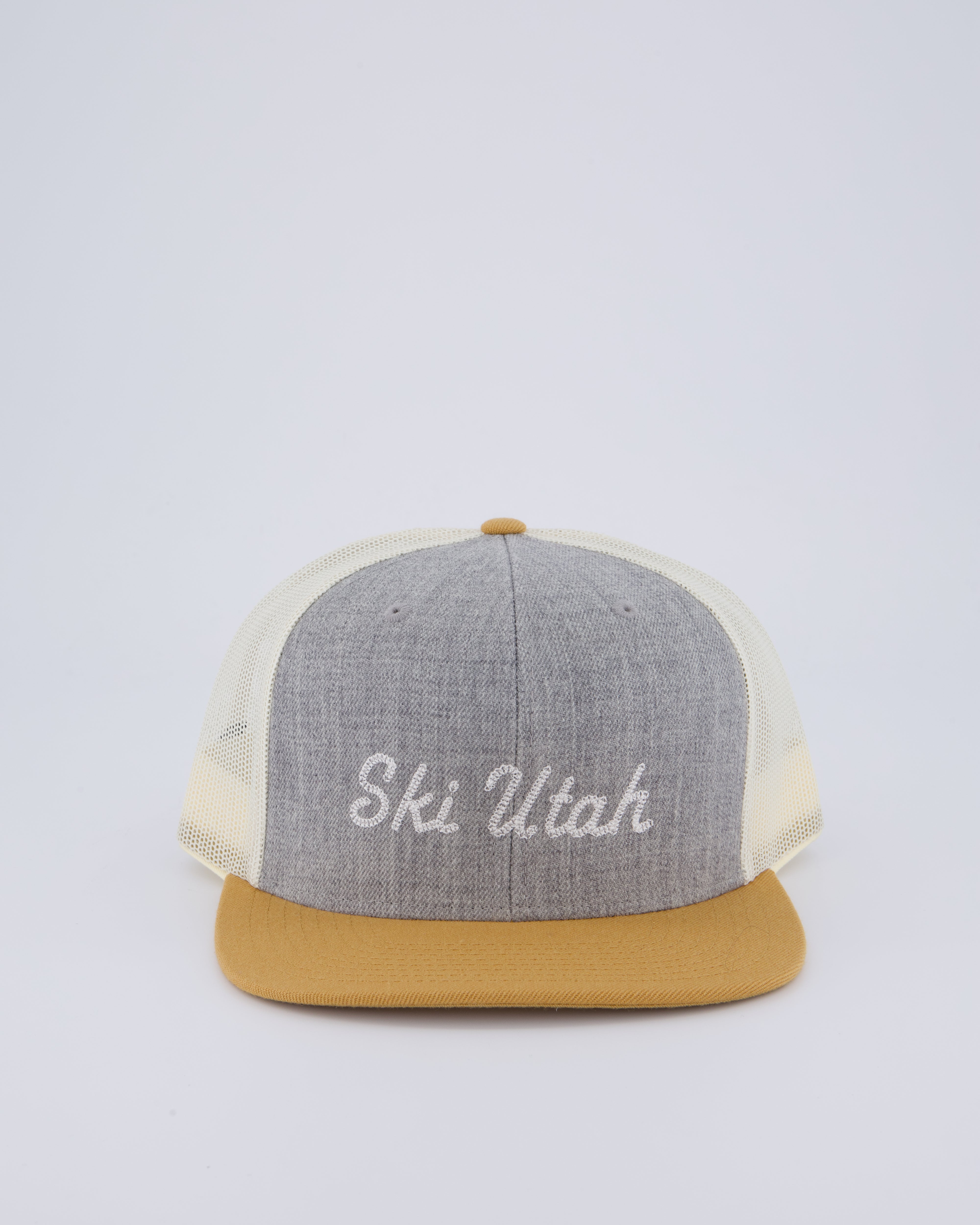 Ski Utah Flat Brim Rope stitch Charcoal/Biscuit