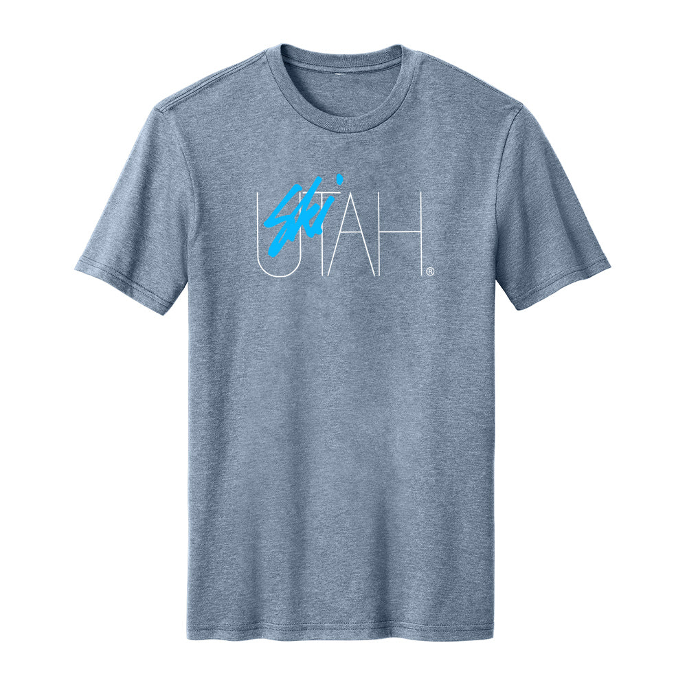 Ski Utah Classic Script Print T-Shirt - Multiple Colorways