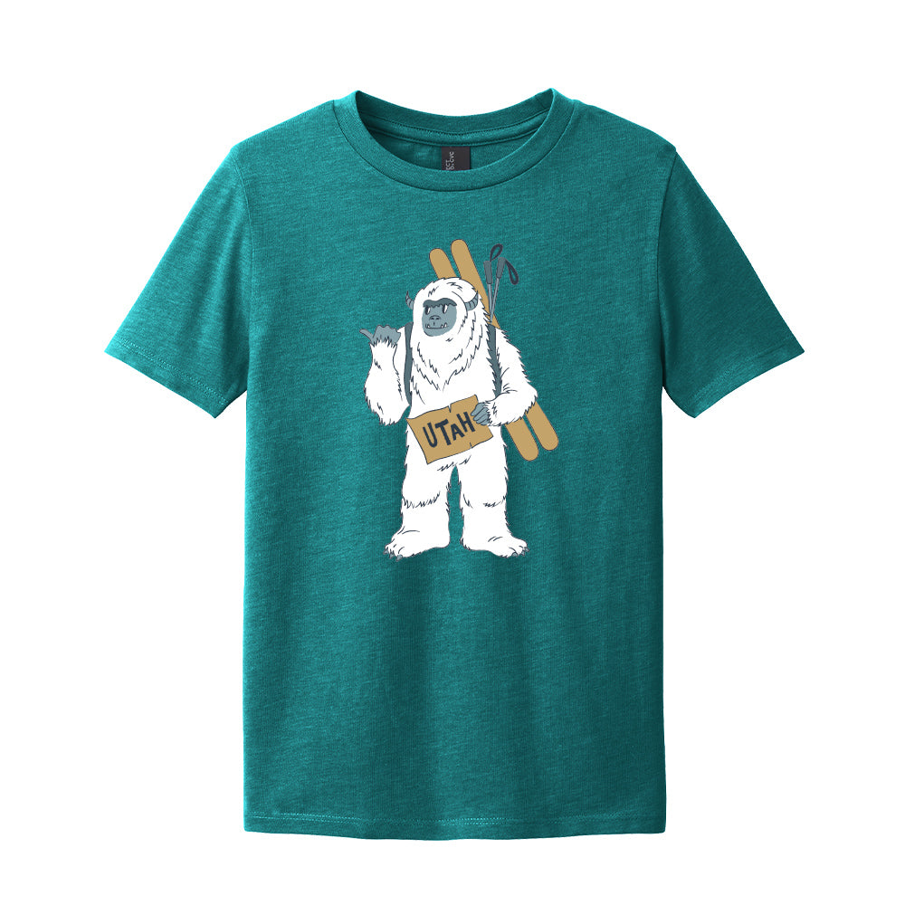 Ski Utah Resorts Youth T-Shirt - Multiple Colorways